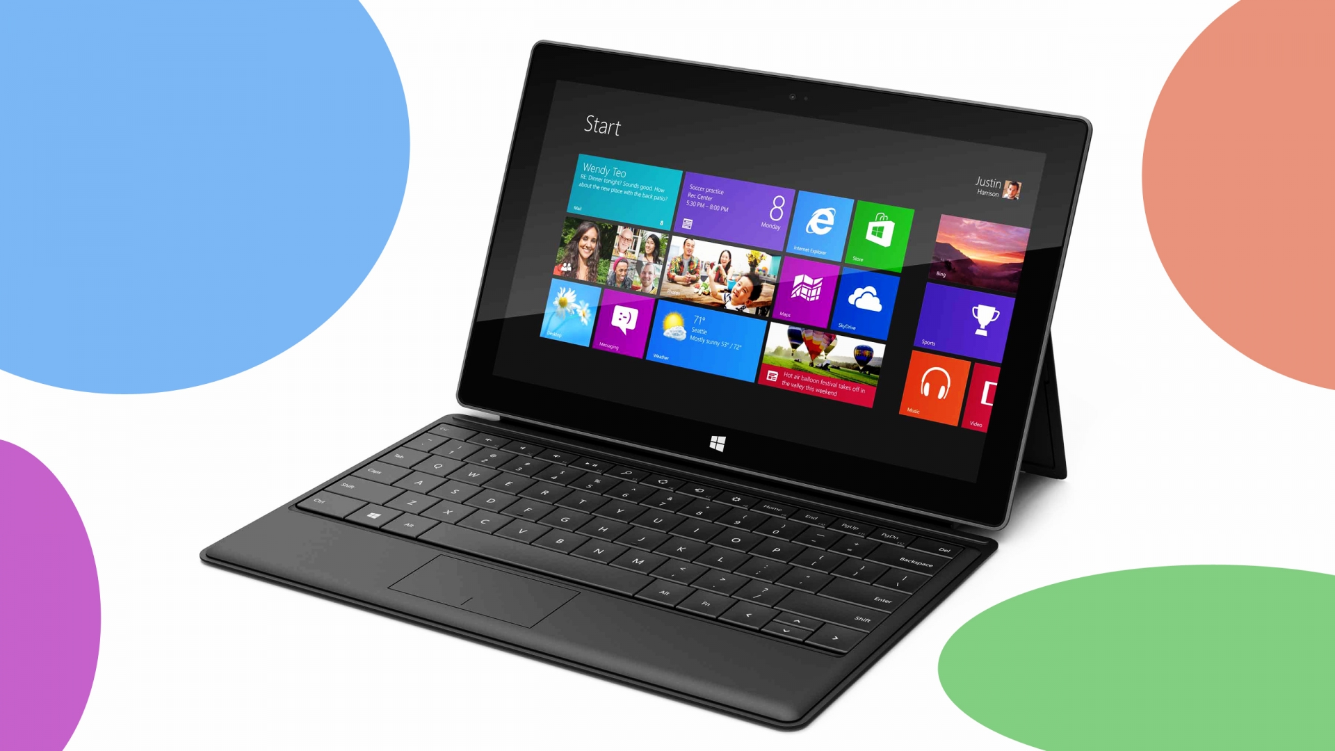 latest news for Microsoft Surface tablet. Sacramento Website design uses new tablet in website design